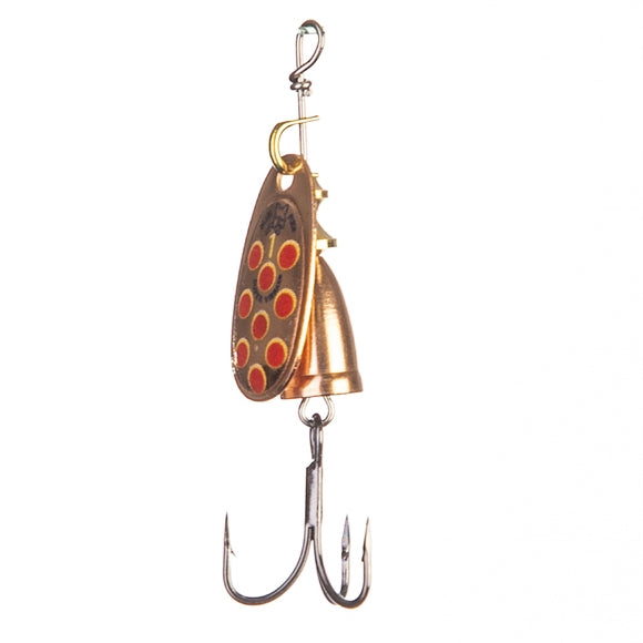 Rapala Blue Fox Vibrax Hot Pepper Spinner - Copper Yellow Red