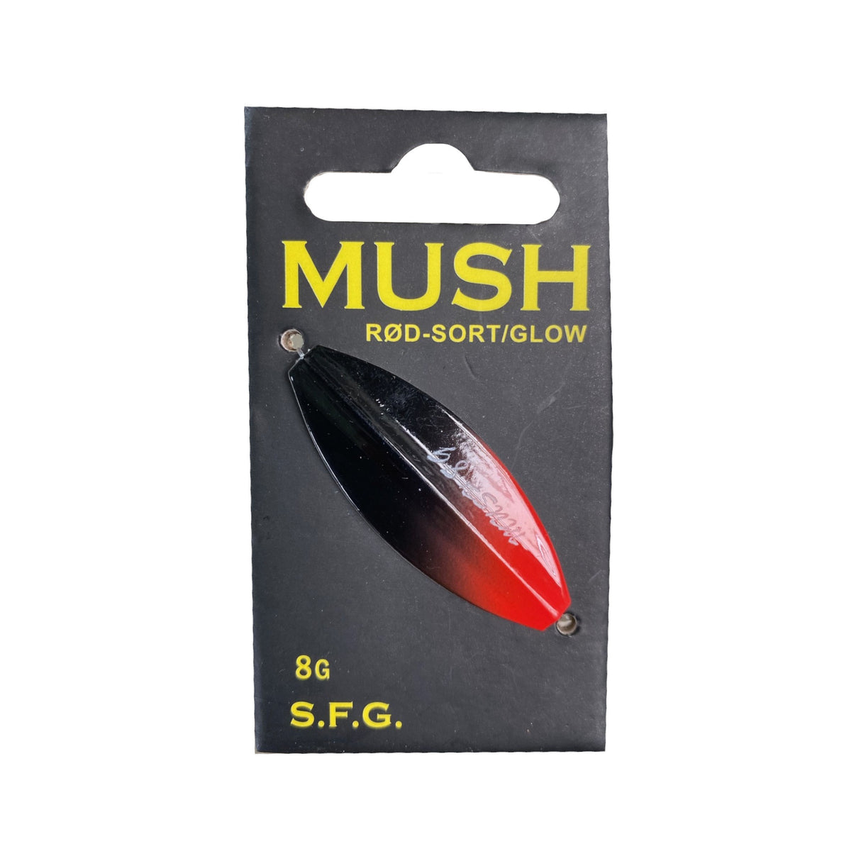 MUSH Gennemløbsblink - Rød-Sort/Glow