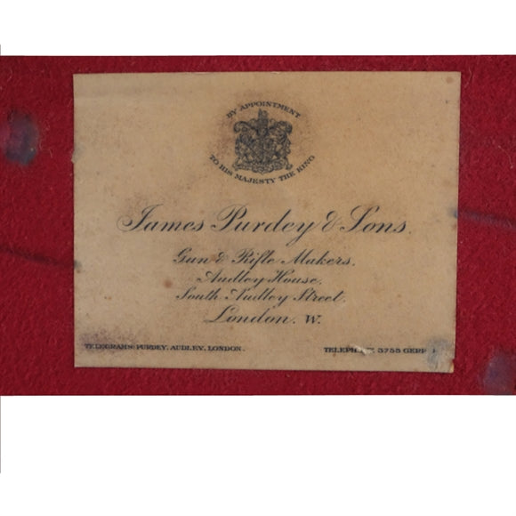 Purdey Pair Haglgeværer - Kal. 12/70 - S/S