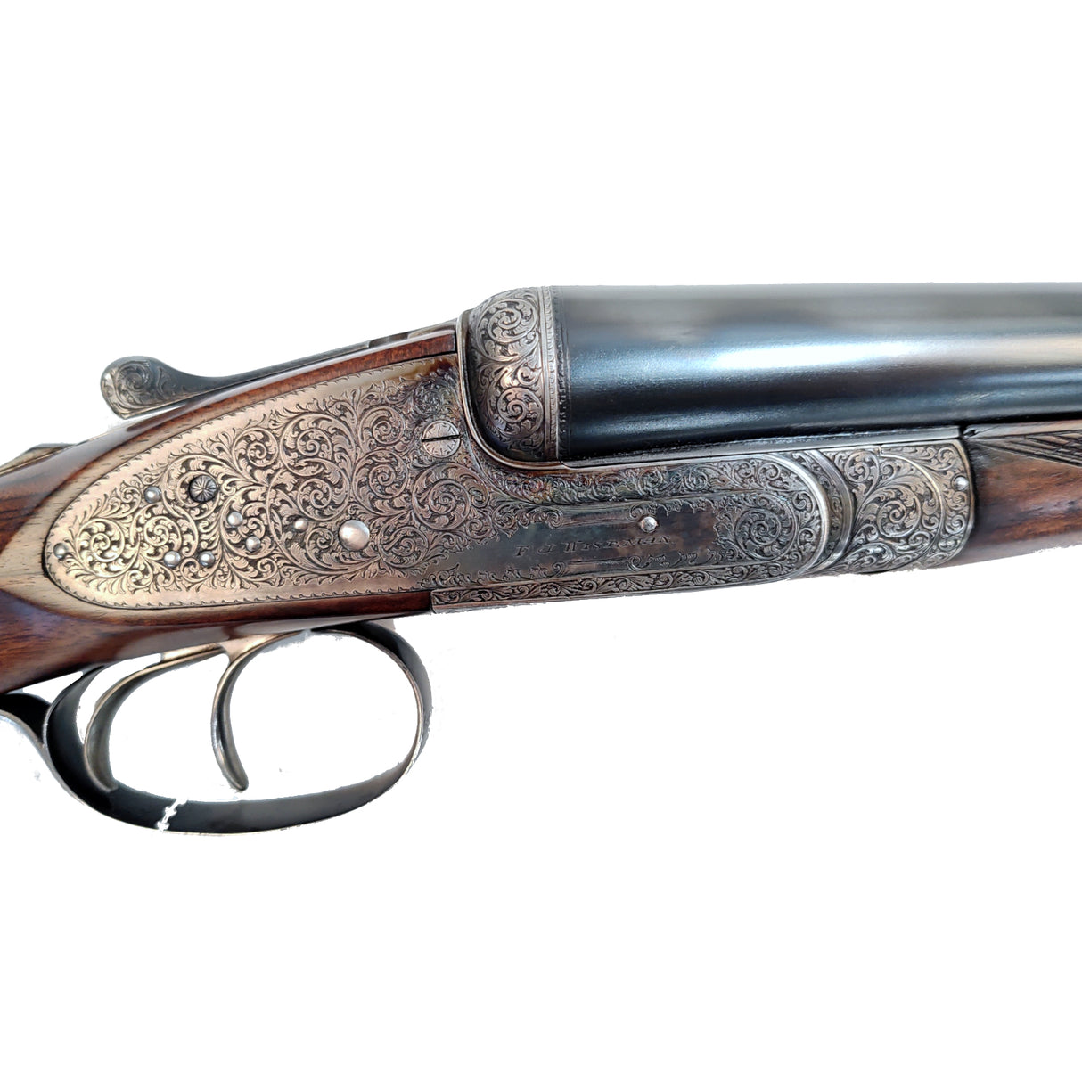 F.J. Wisemann Haglgevær - Kal. 12/65 - S/S