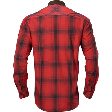 Härkila Driven Hunt flannel skjorte - Herre - Red/Black check