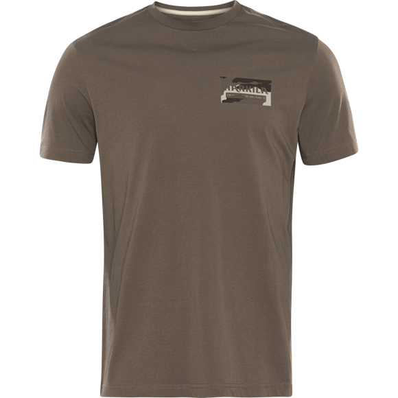 Härkila Core t-shirt - Herre - Brown Granite
