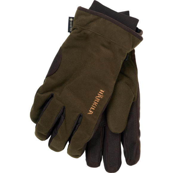 Härkila Core GTX gloves - Herre handsker - Hunting green/Shadow brown