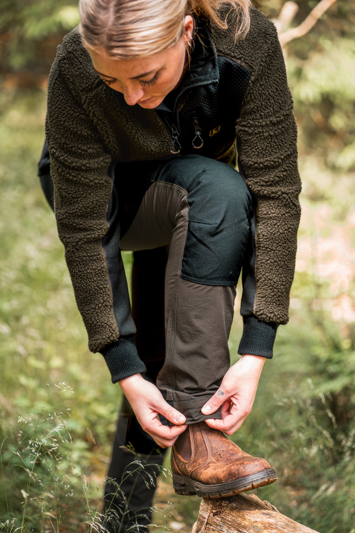 Deerhunter Lady Northward Bukser - Dame - Bark Green
