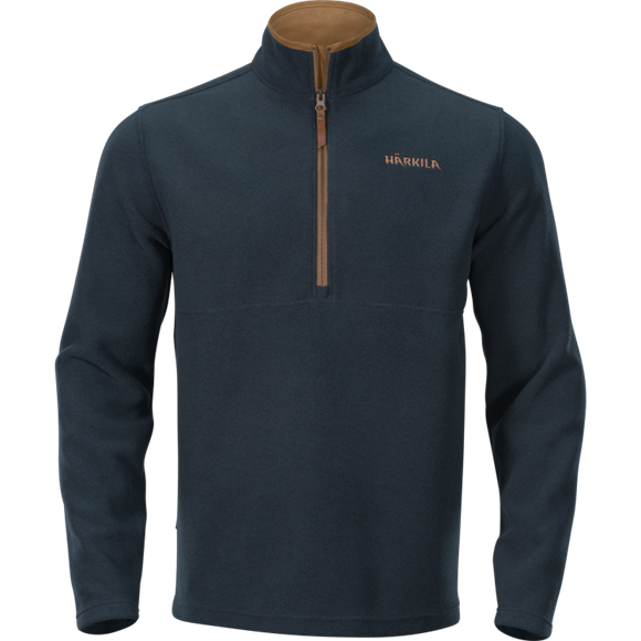 Härkila Sandhem Fleece Pullover - Herre - Dark Navy Melange