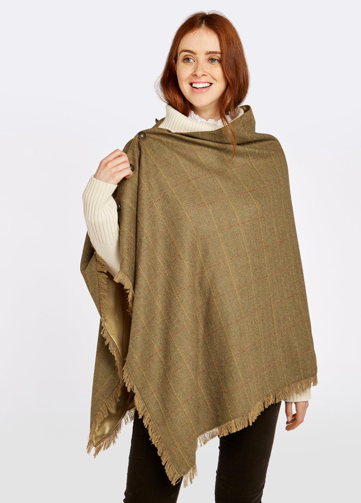 Dubarry Hazelwood W Poncho - Elm - One size