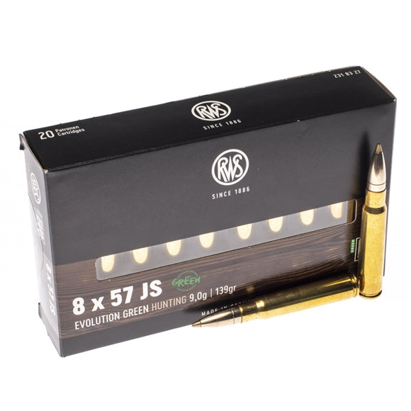 RWS Evolution Green Riffelpatroner - Kal. 7x64