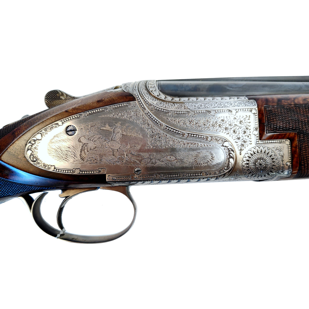 Browning B25 Custom Sideplate Haglgevær - Kal. 12/70 - O/U