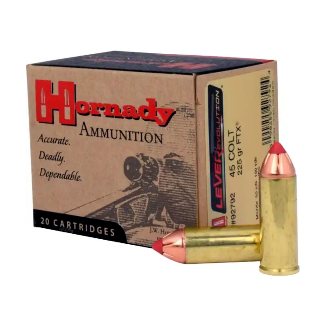 Hornady LEVERevolution Riffelpatroner - Kal. 45 Colt