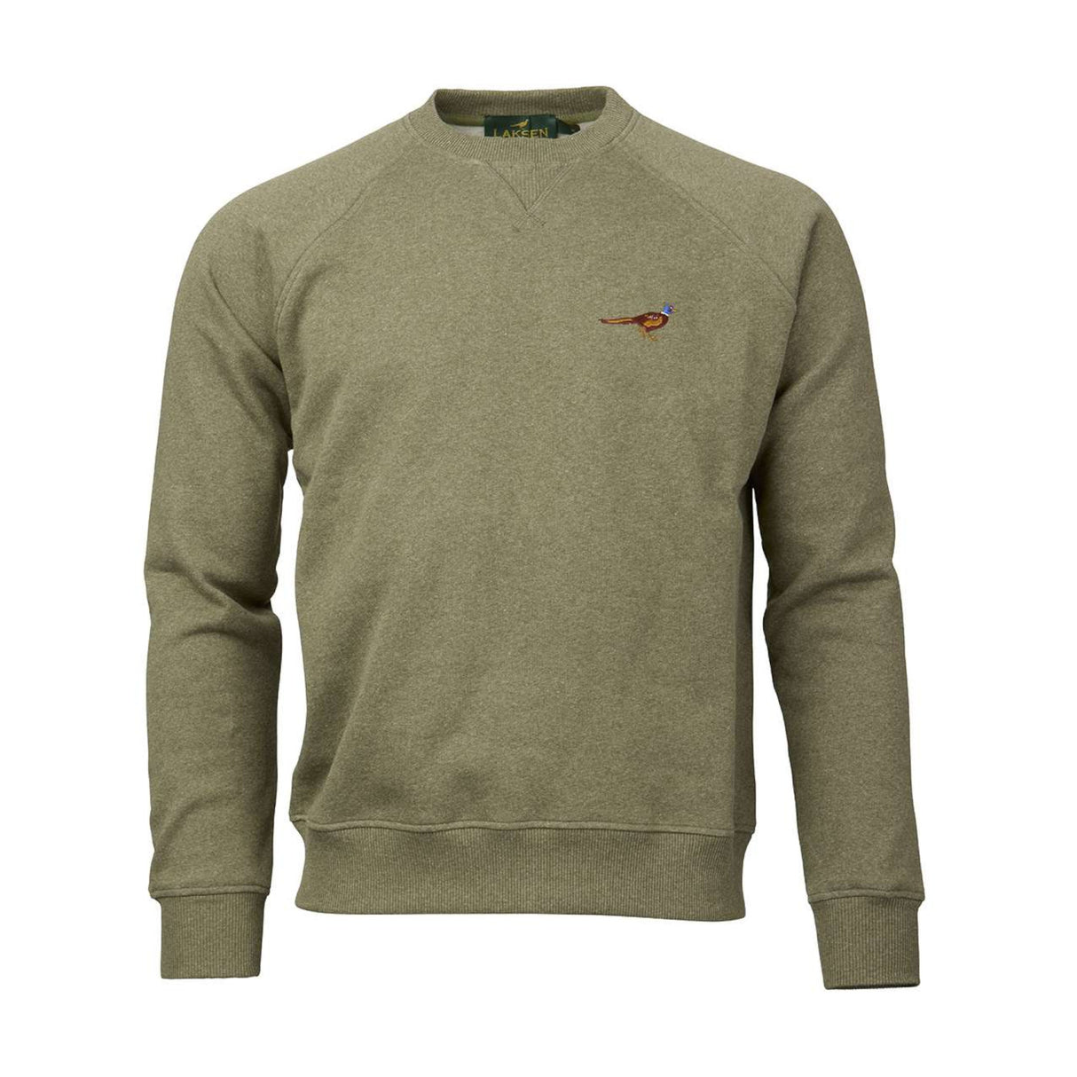 Laksen True Pheasant Logo Sweatshirt - Herre - Olive