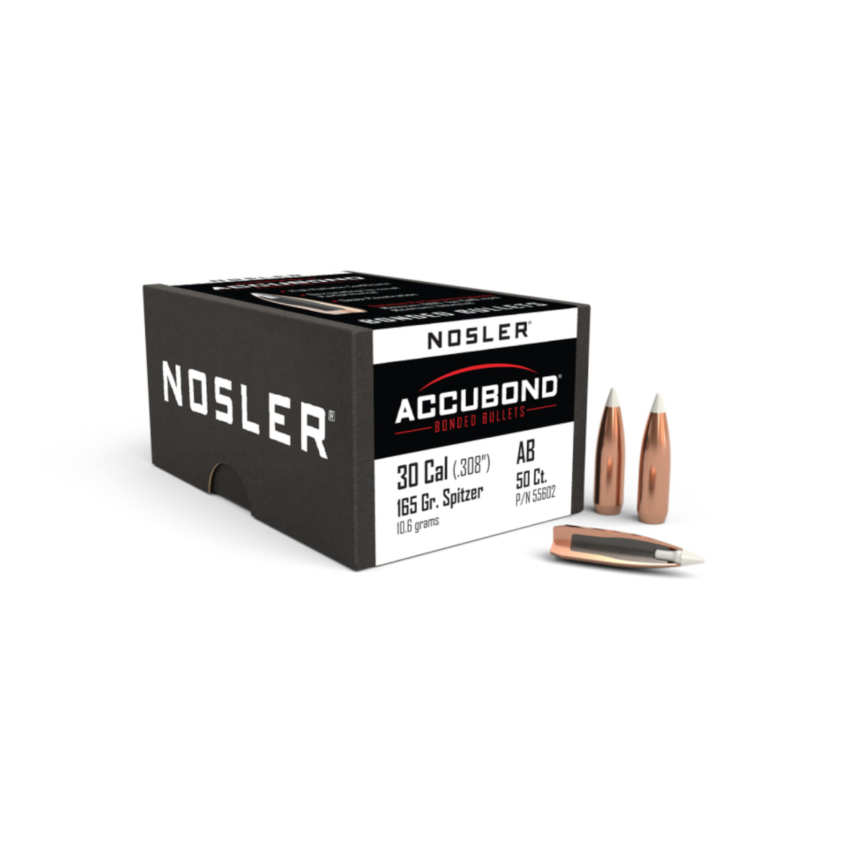 Nosler Accubond Projektiler - Kal. 30