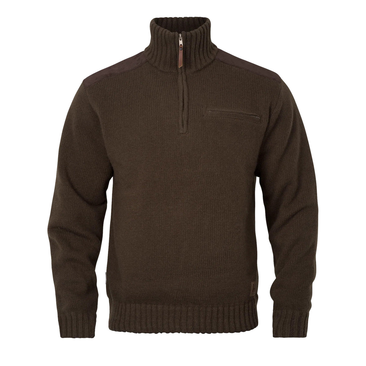 Härkila Annaboda WSP ½-Zip Strik - Herre - Demitasse Brown