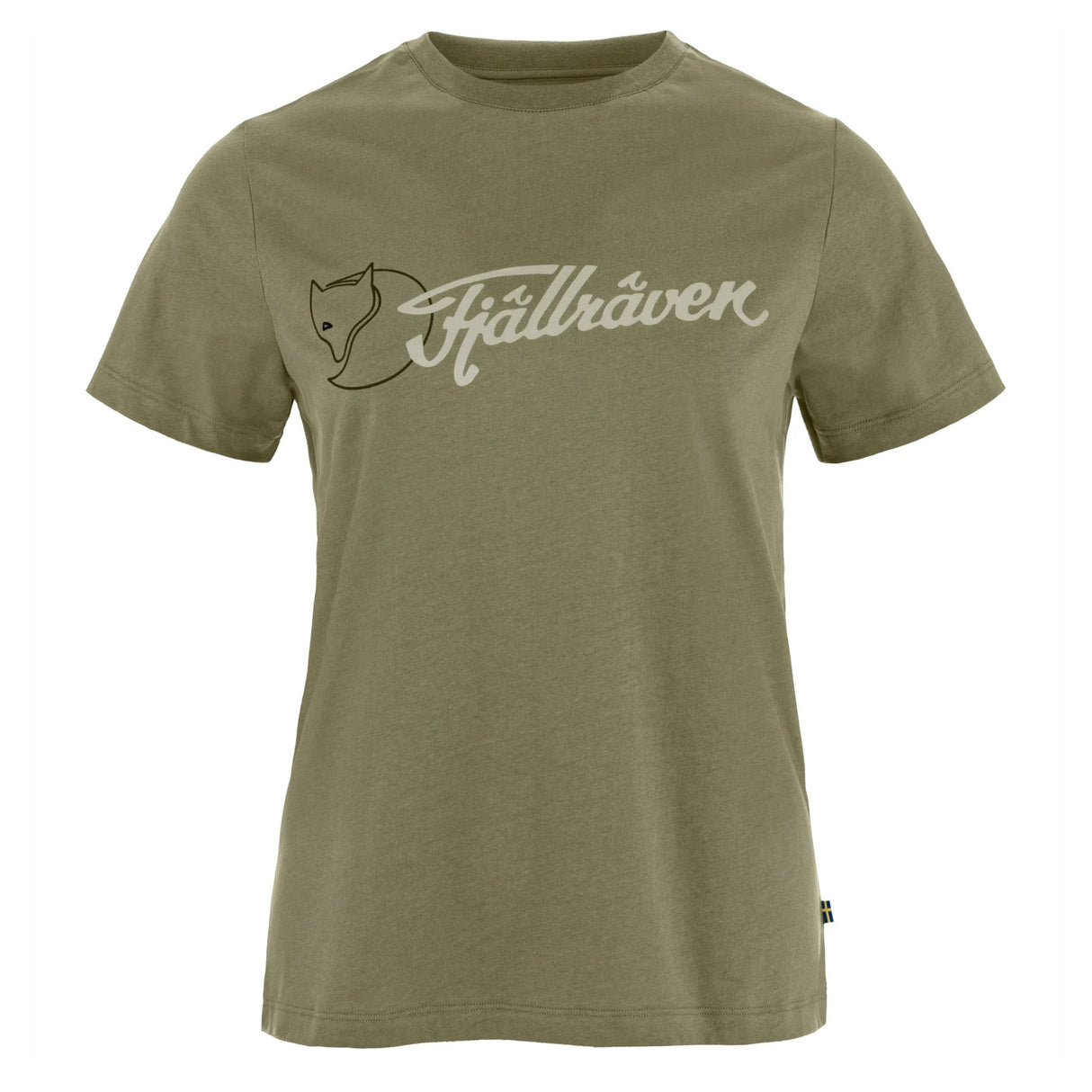 Fjällräven Archive Logo T-Shirt - Dame - Green