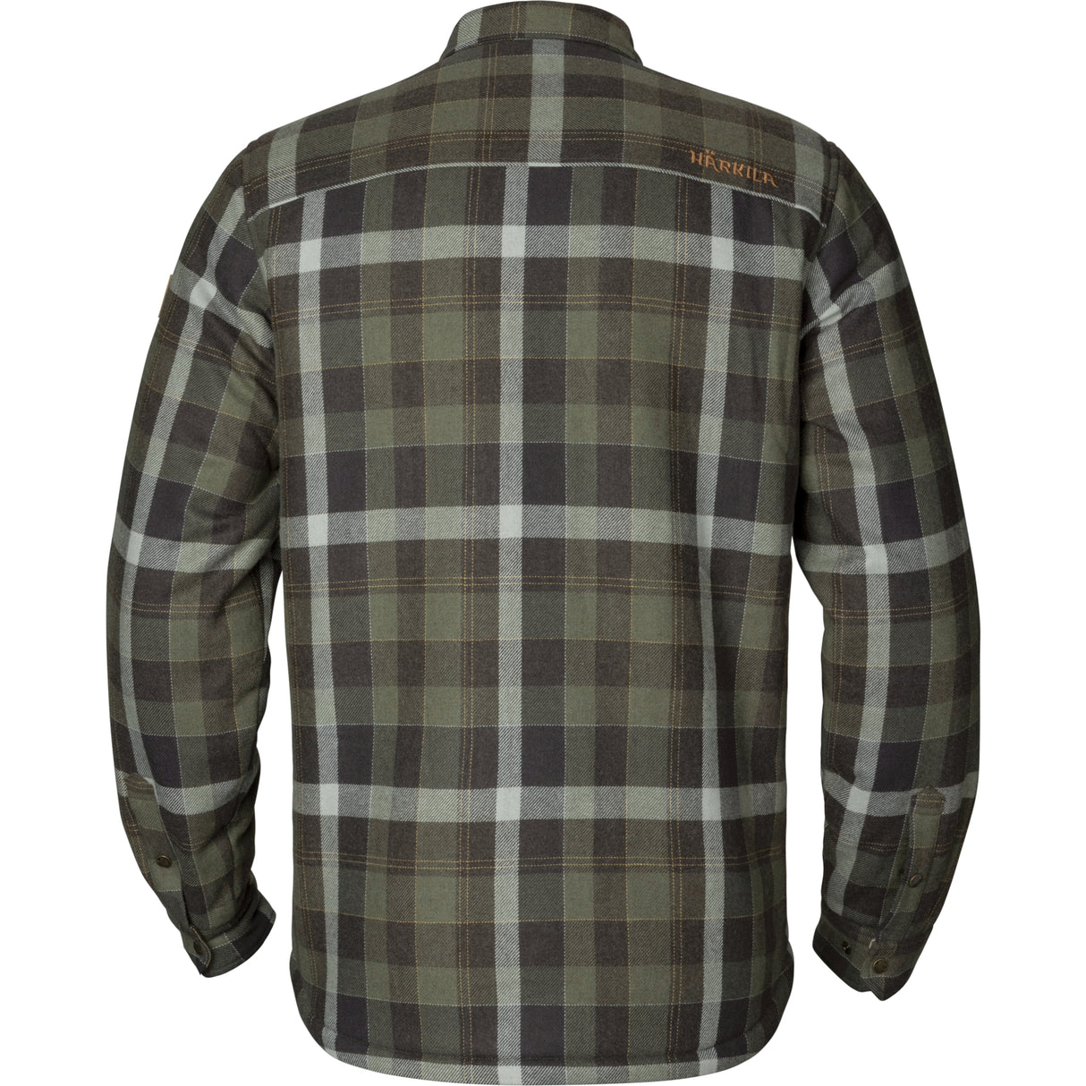 Härkila Asmund Insulated Wool Skjorte - Herre - Willow Green/Phantom
