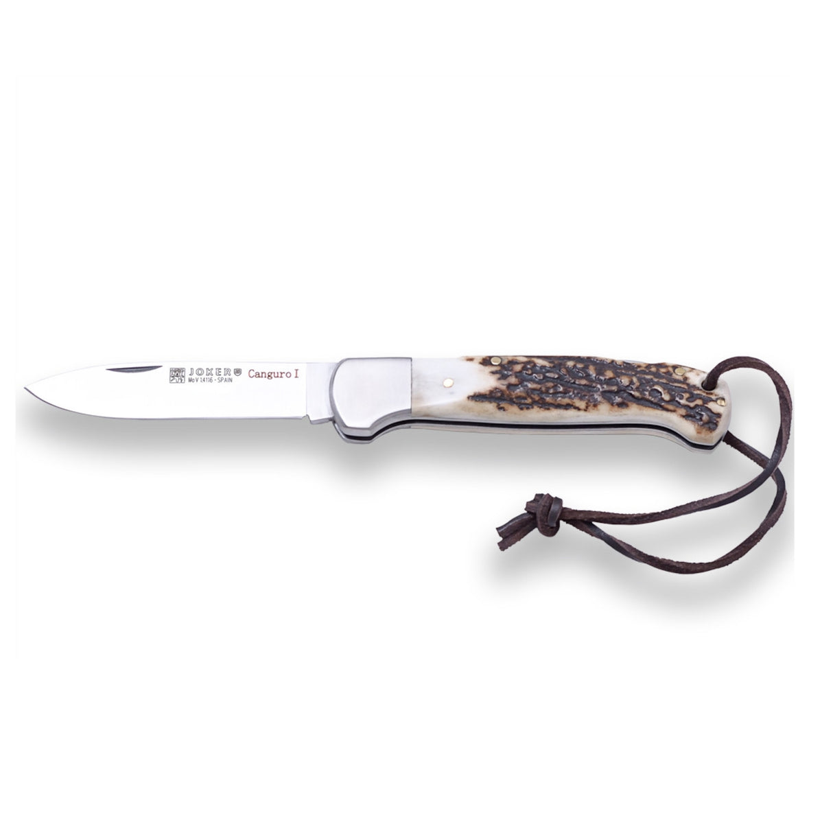 Joker Canguro I Foldekniv - Horn - 8,5 cm