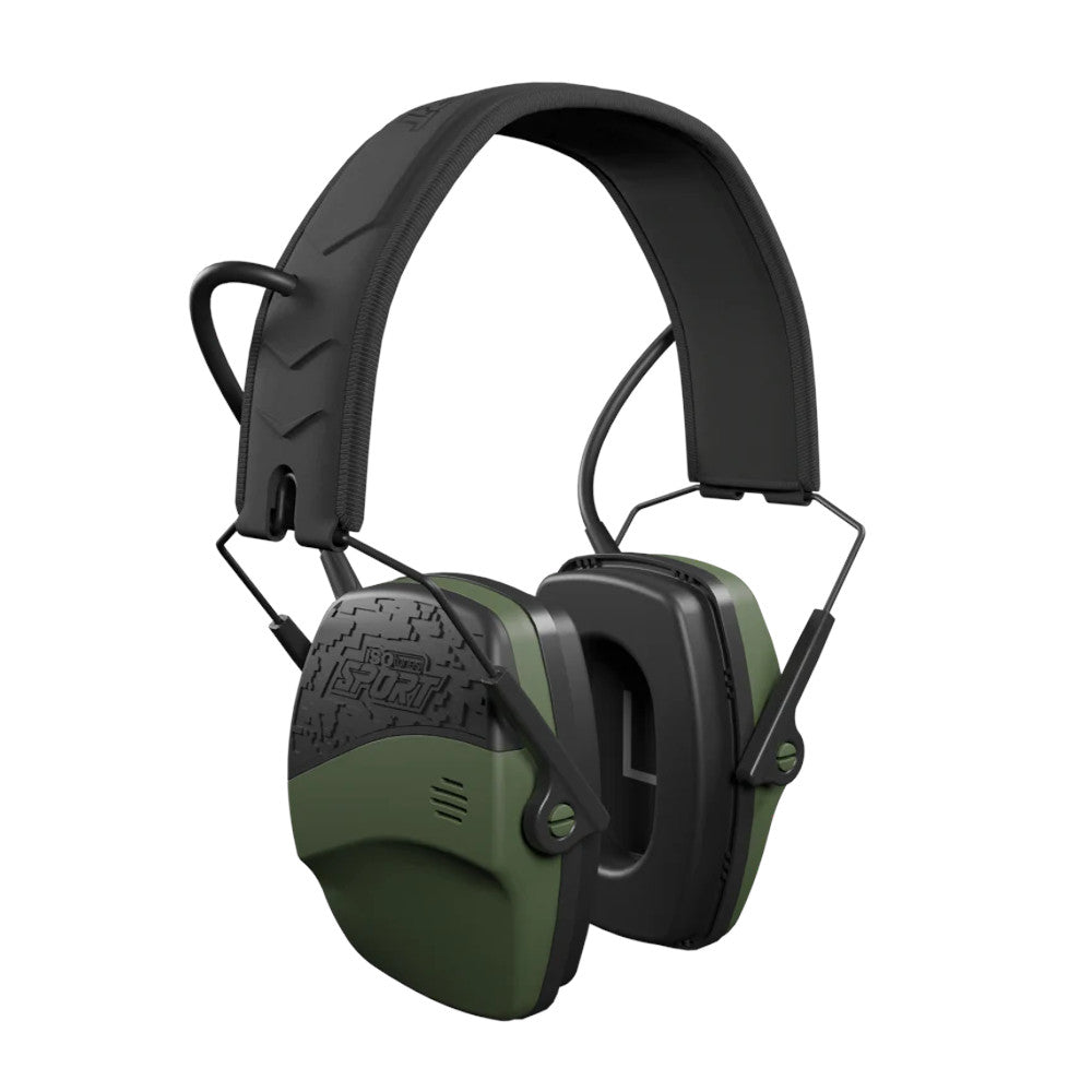 IsoTunes Sport DEFY Slim BT Høreværn - Green