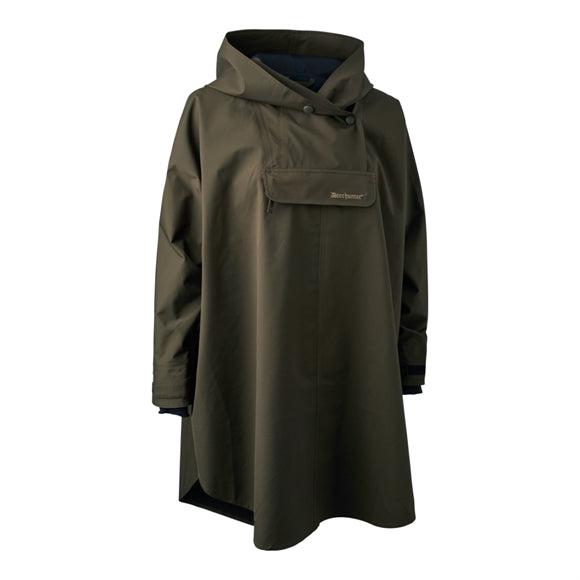 Deerhunter Lady Regn Poncho - Canteen - Dame - One size