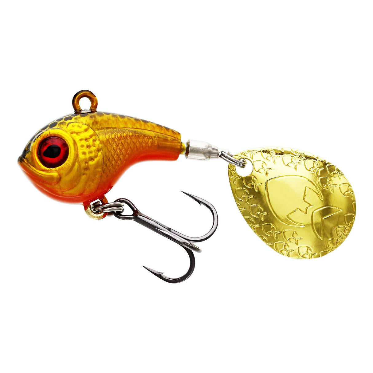 Westin Dropbite Spin Tail Jig - Gold Rush