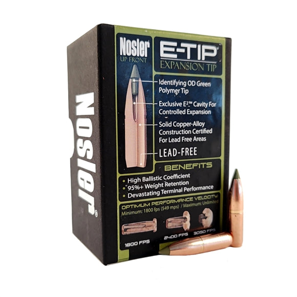 Nosler Expansion Tip Projektiler - Kal. 6,5 mm