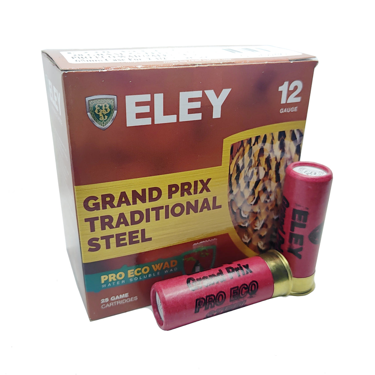 Eley Grand Prix Traditional Steel Jagtpatron - Kal. 12/65