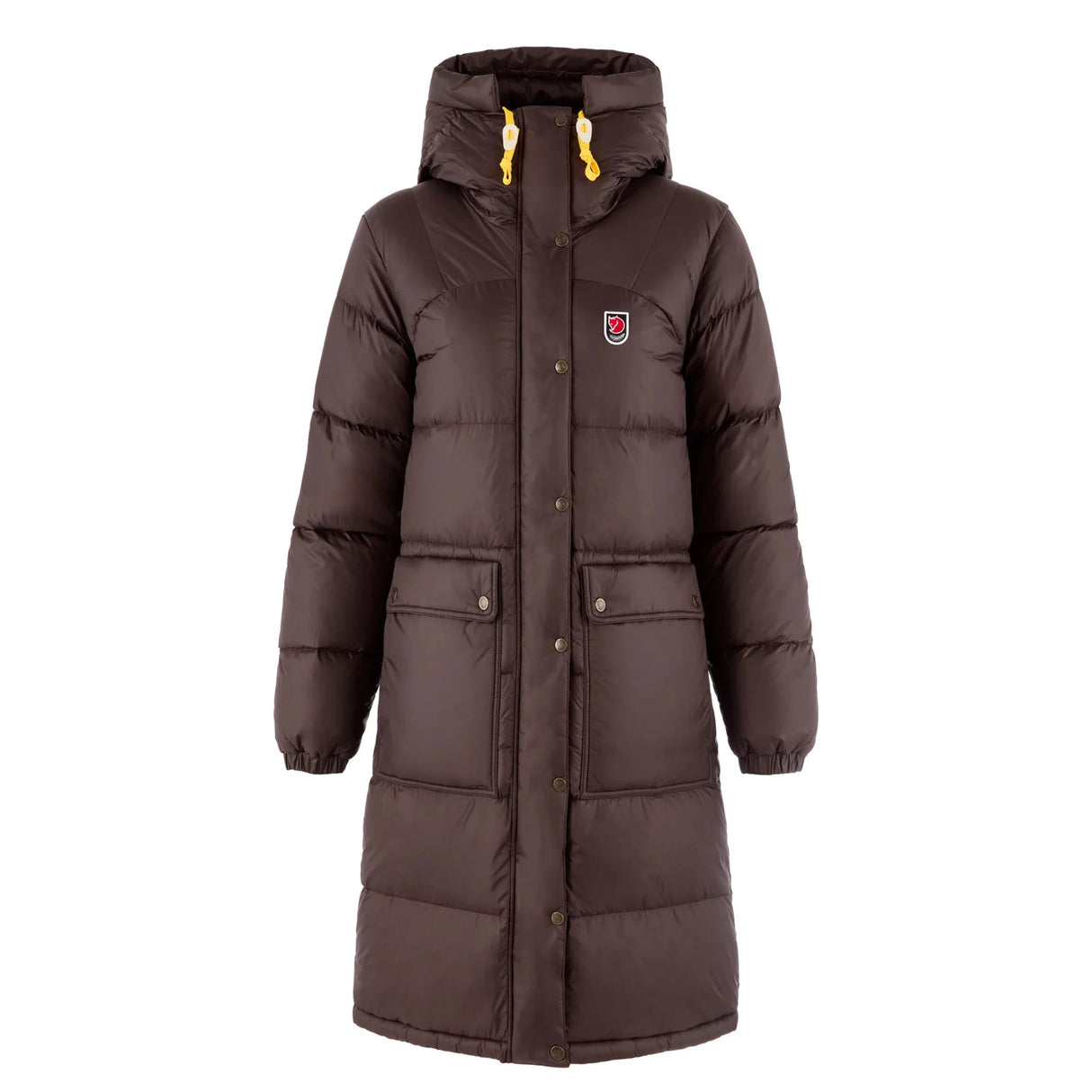 Fjällräven Expedition Long Down Parka W Dunfrakke - Dame - Black Oak