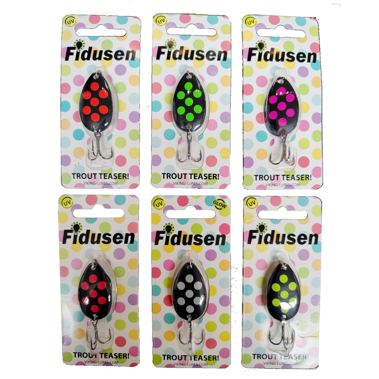 Fidusen Easter Special - 2,8g - Sort/Rød Dots