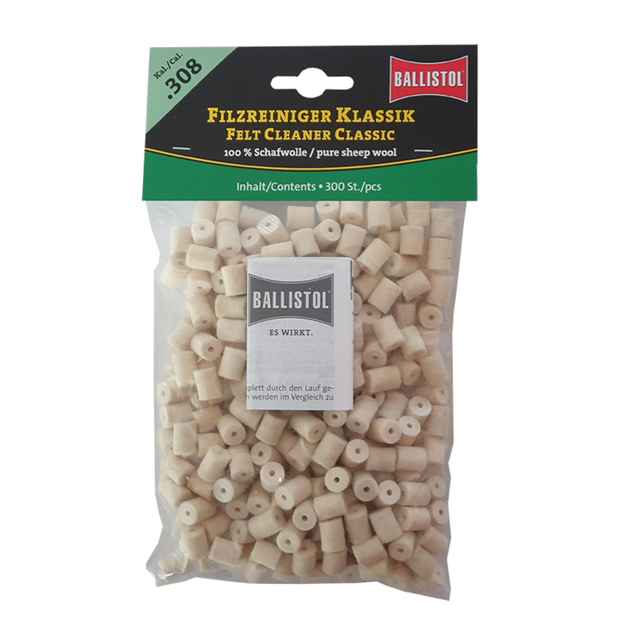 Ballistol Filtprop Klassik - 300 stk