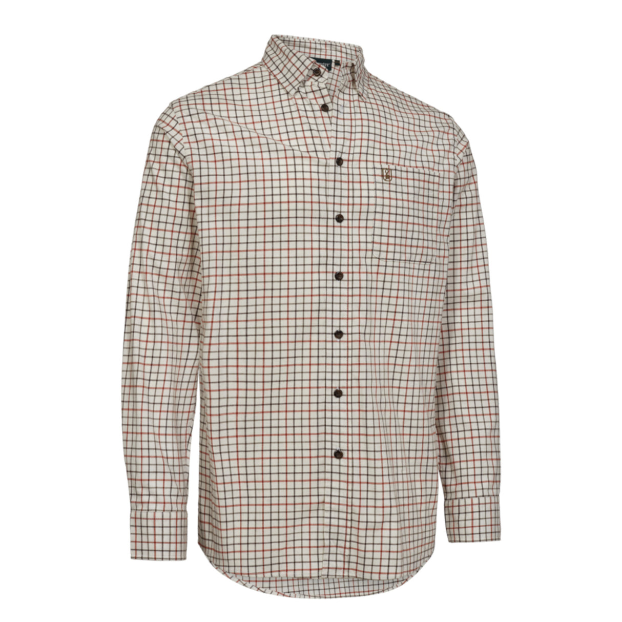 Deerhunter Gavin Skjorte - Herre - Orange Check