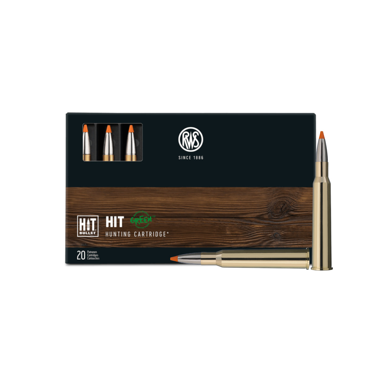 RWS HIT Riffelpatroner - Kal. 7x65R