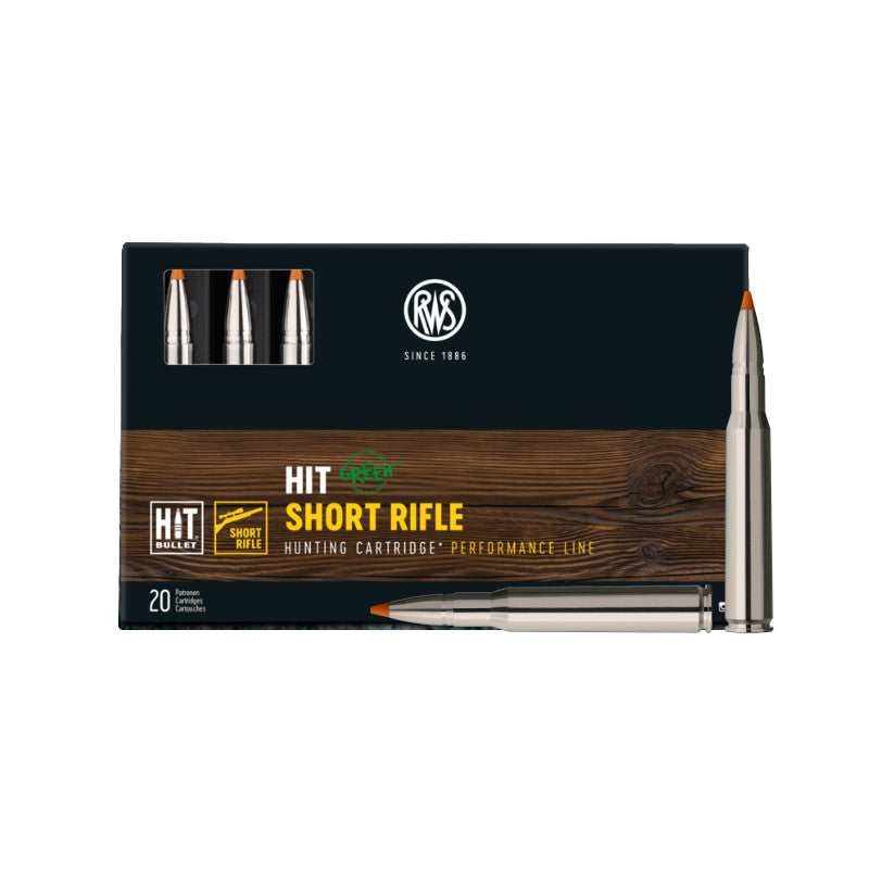 RWS HIT Short Rifle Riffelpatroner - Kal. 30-06