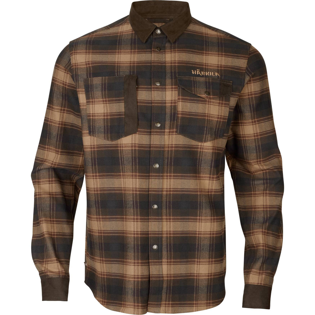 Härkila Aivak L/S skjorte - Herre - Burgundy