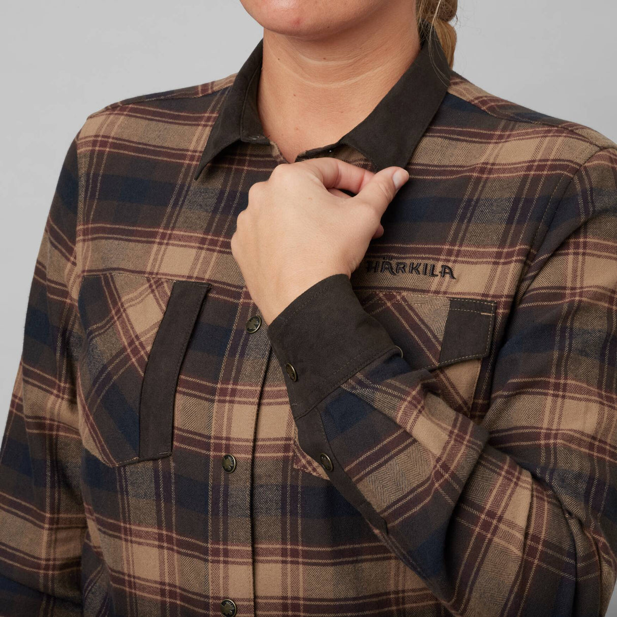 Härkila Aivak L/S Lady skjorte - Dame - Burgundy