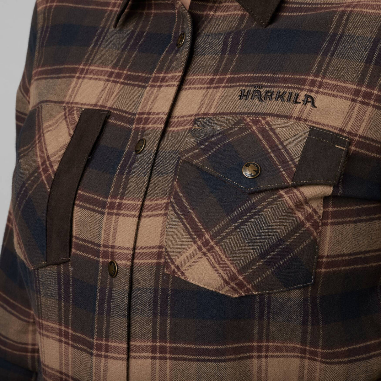 Härkila Aivak L/S Lady skjorte - Dame - Burgundy