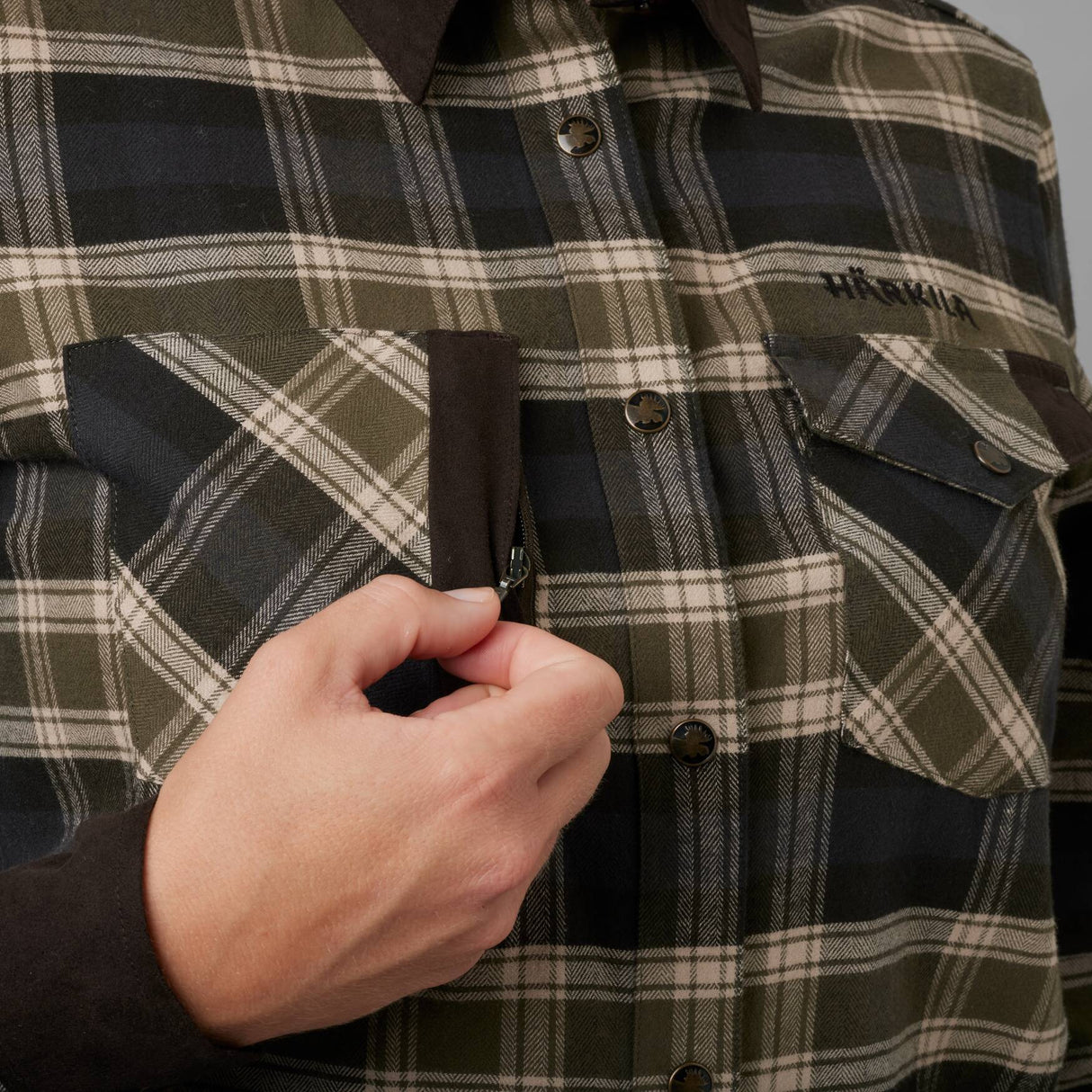 Härkila Aivak L/S Lady skjorte - Dame - Olive