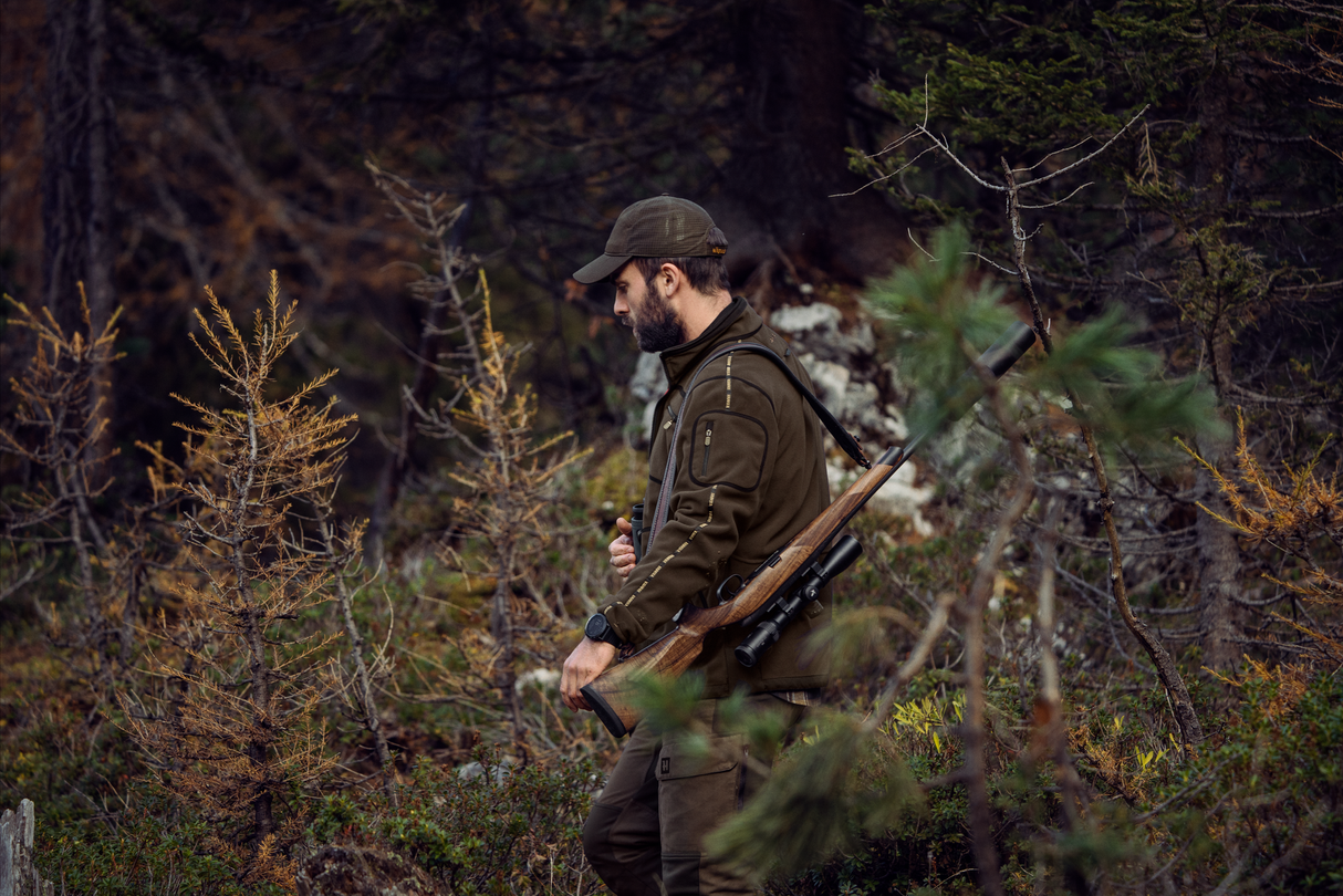 Härkila Kamko fleece - Herre - Brown/Red