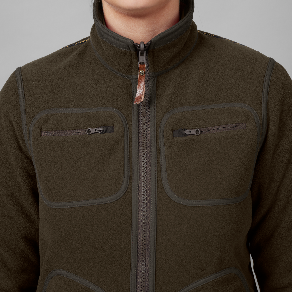 Härkila Kamko Lady fleece - Dame - Brown/Red