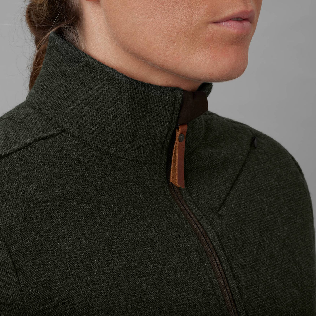 Härkila Metso full zip Lady Fleece - Dame - Willow green