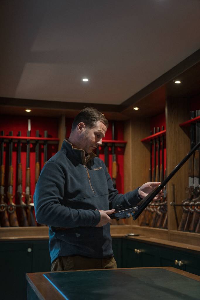 Härkila Sandhem Fleece Pullover - Herre - Dark Navy Melange