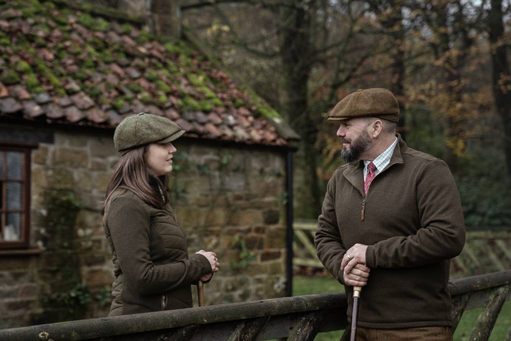 Härkila Sandhem Fleece Pullover - Herre - Willow Green Melange