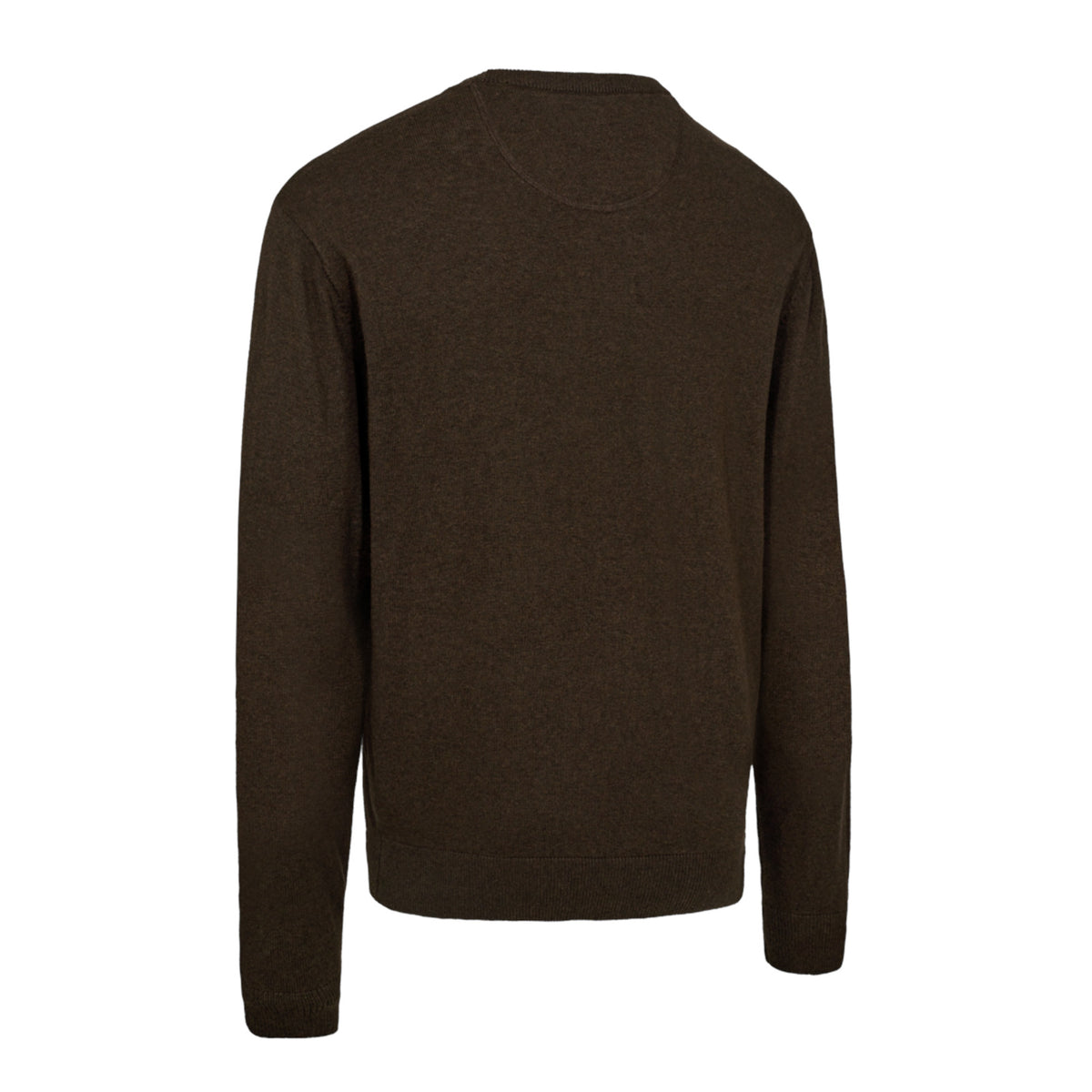 Deerhunter Harrington O-Neck Strik - Herre - Brown Melange