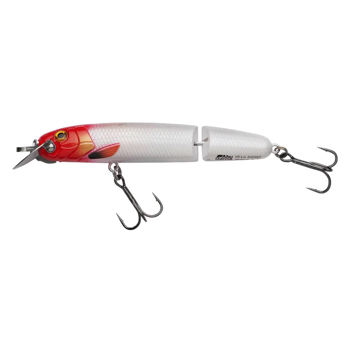 ABU Beast Hi-Lo Jointed Wobbler - Synkende - Red Head