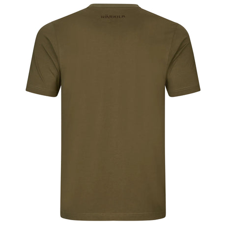Härkila H-logo S/S T-shirt - Herre - Dark Olive