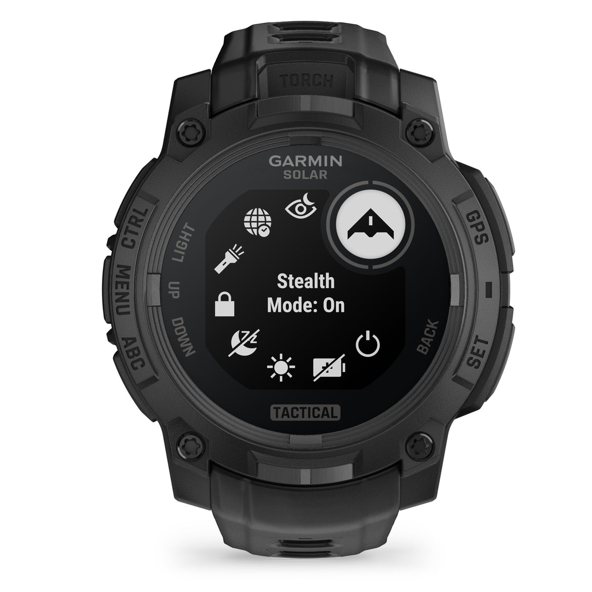 Garmin Instinct 3 Tactical Smartwatch - SOLAR - 45 mm