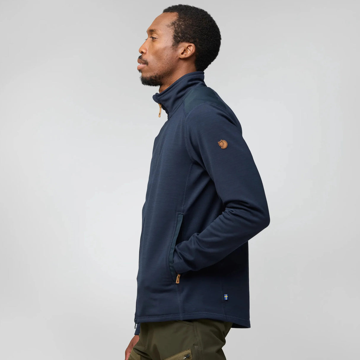 Fjällräven Keb Fleece Trøje - Herre - Sort