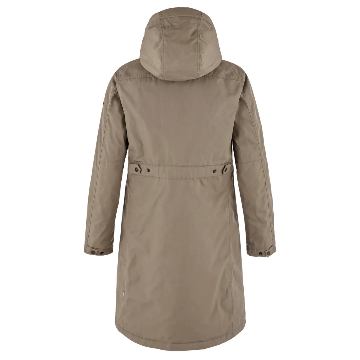Fjällräven Kiruna Hydratic Padded Parka W Frakke - Dame - Suede Brown