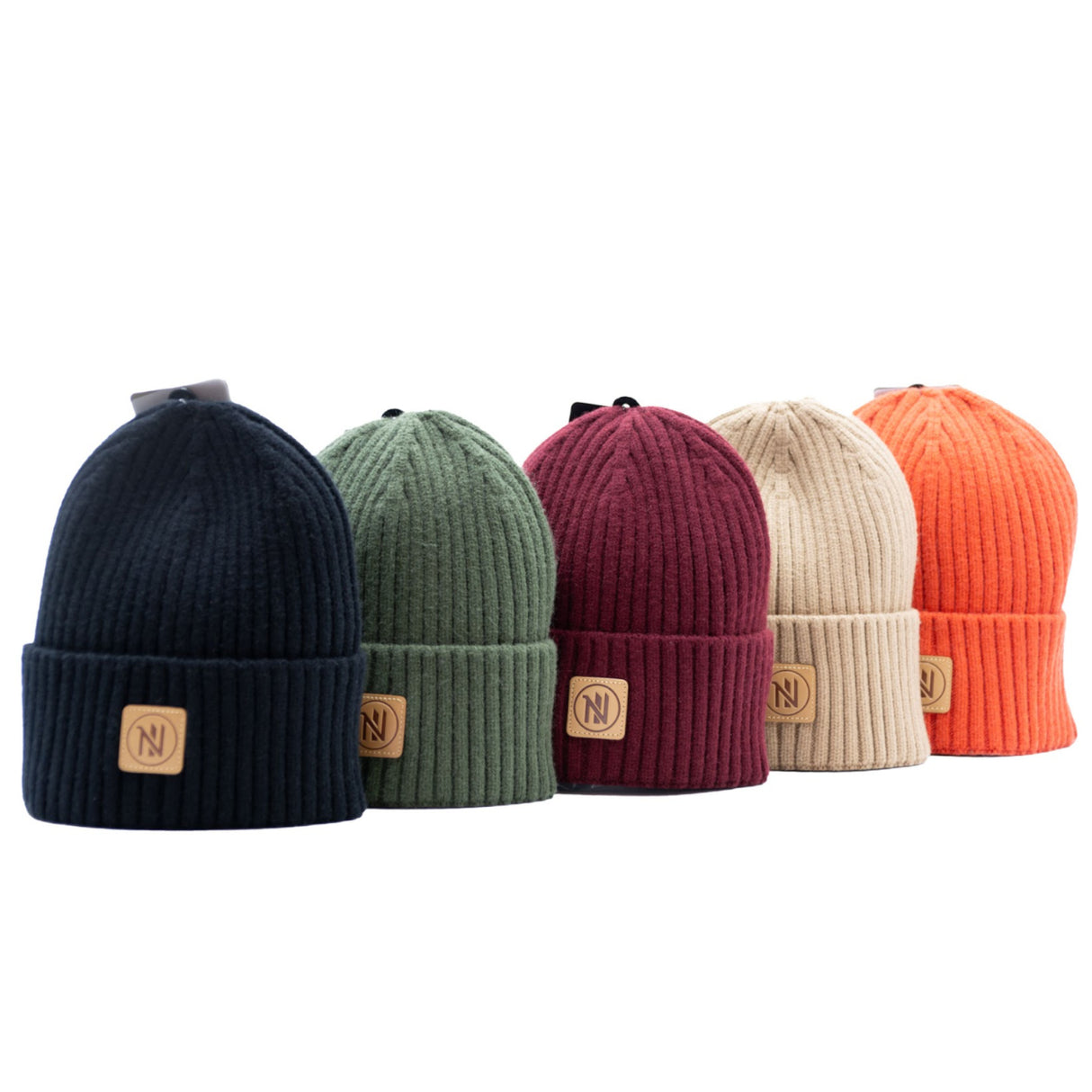 Nordhunt Knitted Beanie Strikhue - Camel