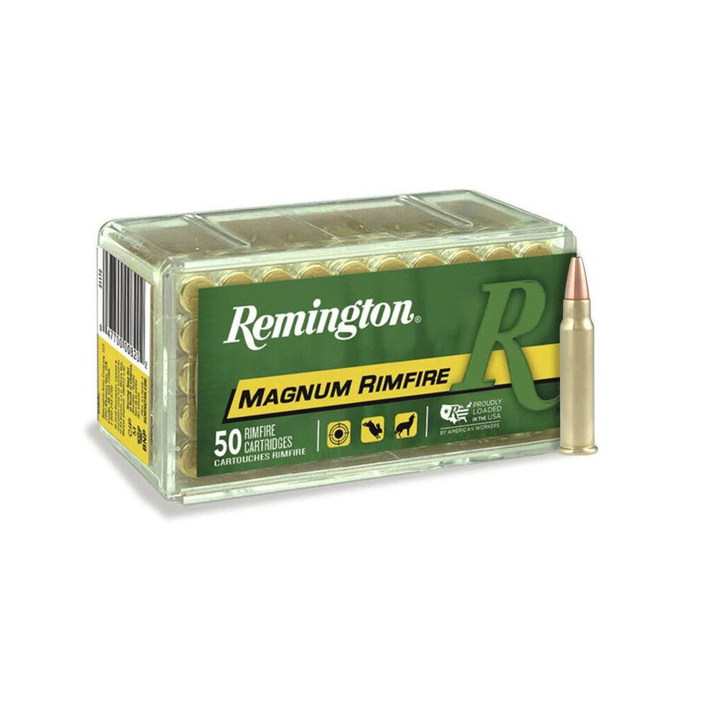 Remington Magnum Rimfire JSP Salonriffelpatroner - Kal. 17 HMR
