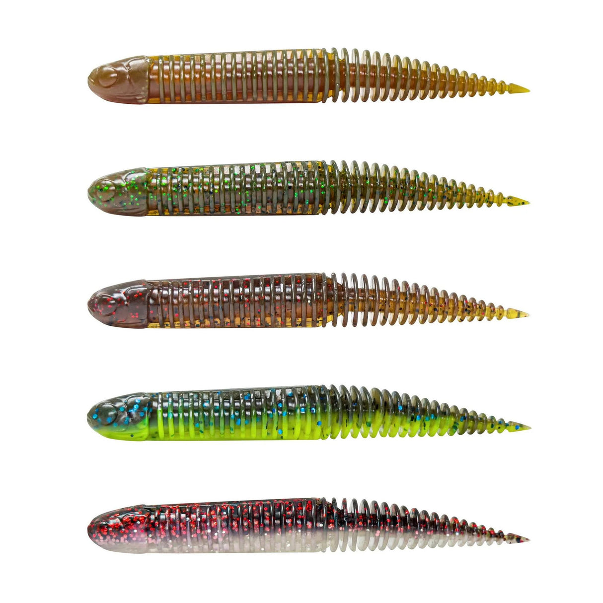 Savage Gear NED Dragon Tail Slug Softbait - Clear Water Mix