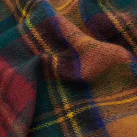 Barbour New Check Tartan Halstørklæde - Unisex - Harvest Gold
