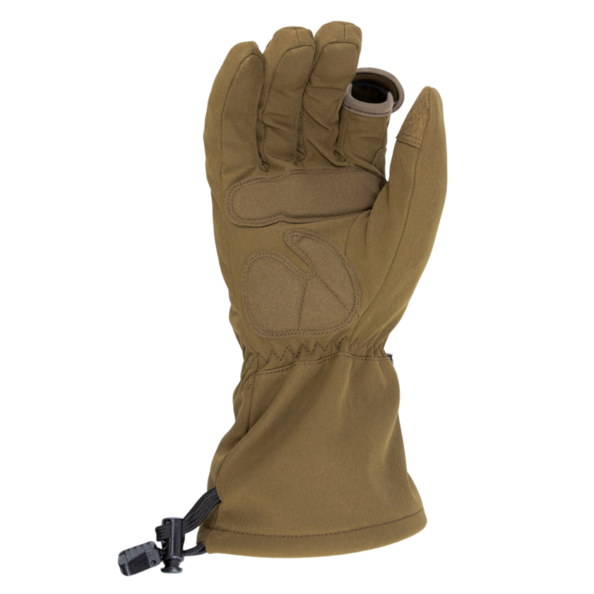 Muddy Nucleus Softshell Handske m. varme - Unisex - Brown Clay